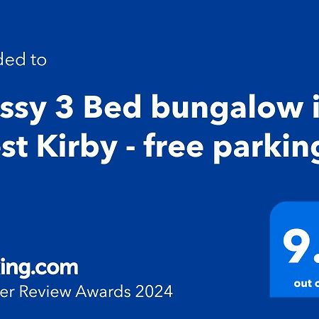 Cosy 3Bed Bungalow In West Kirby, Free Parking Frankby Zewnętrze zdjęcie